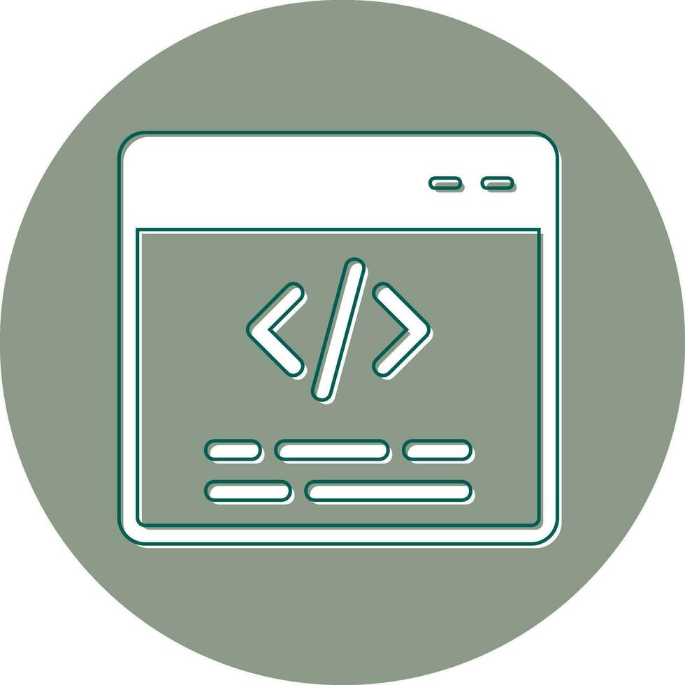Web Browser Vector Icon