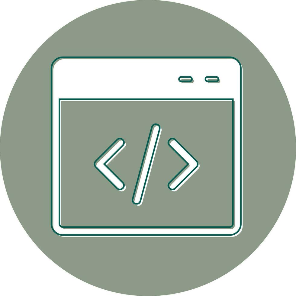Coding Vector Icon