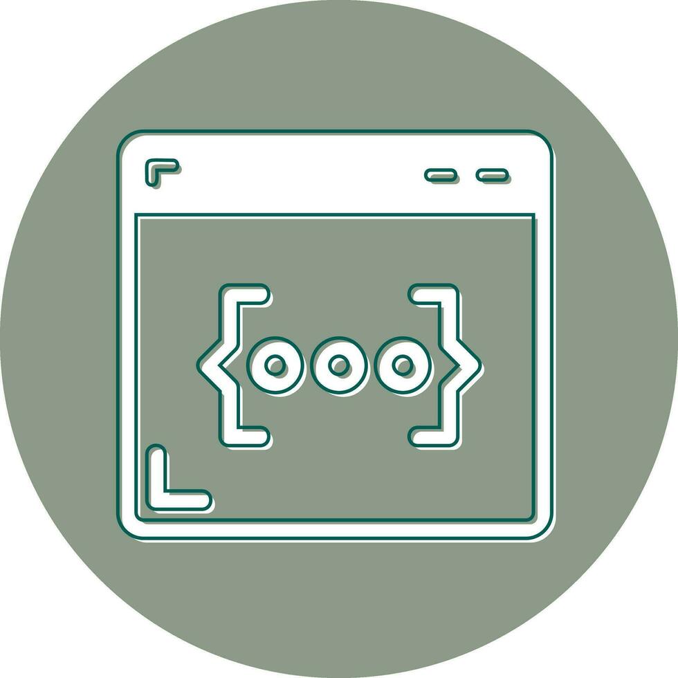 Coding Vector Icon