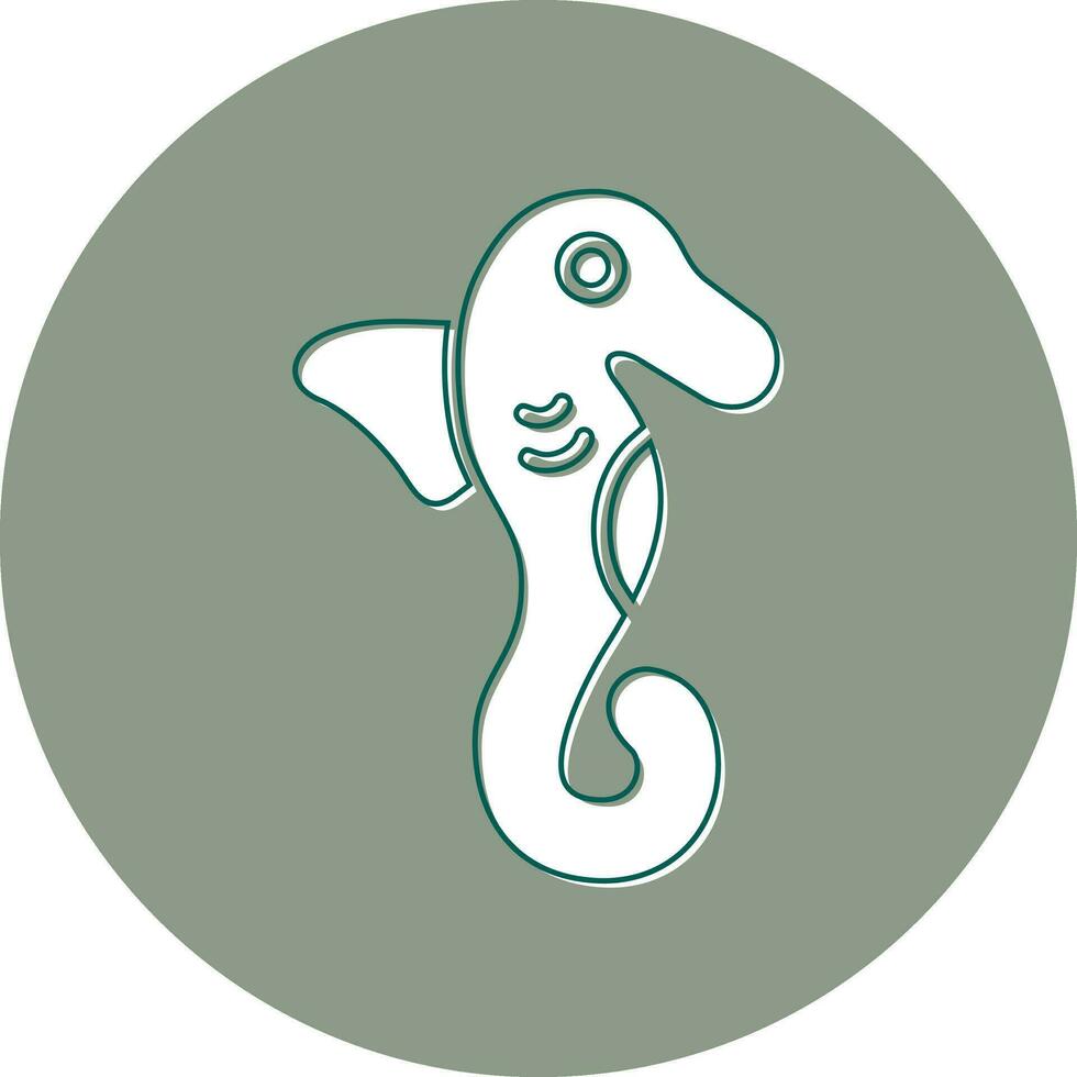 Seahorse Vector Icon