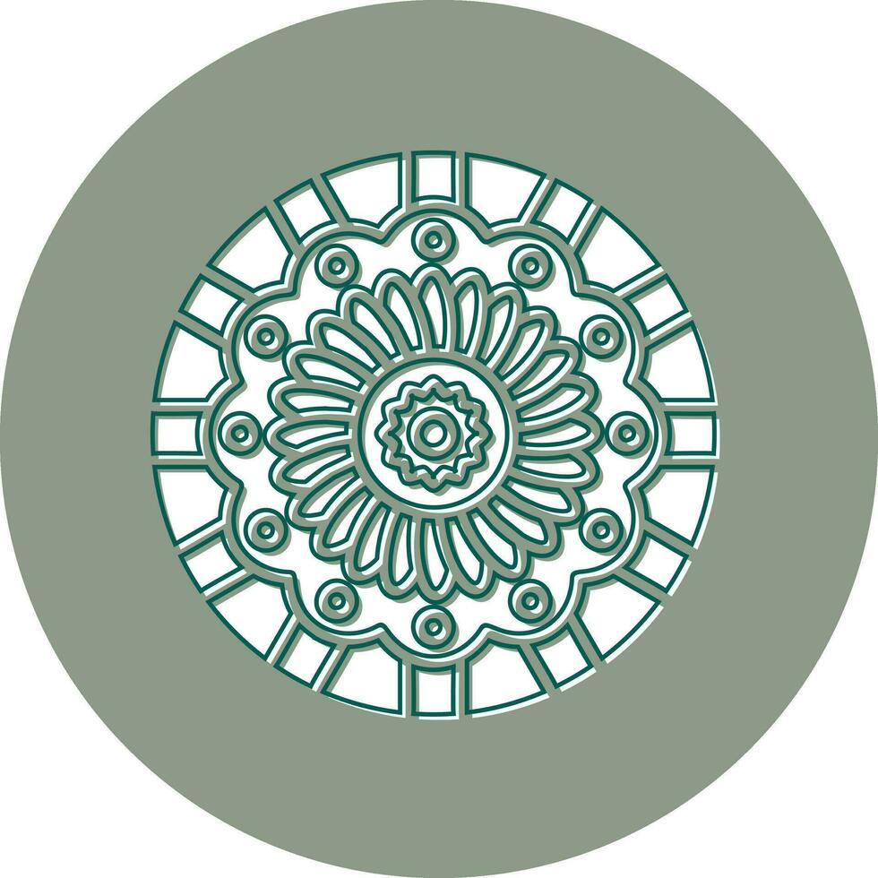 Mandala Vector Icon