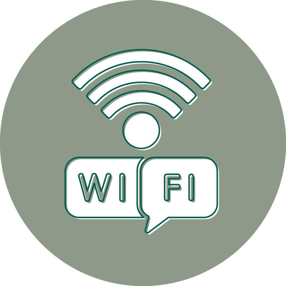 icono de wifi vector