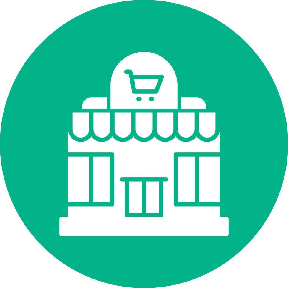 Supermarket Vector Icon