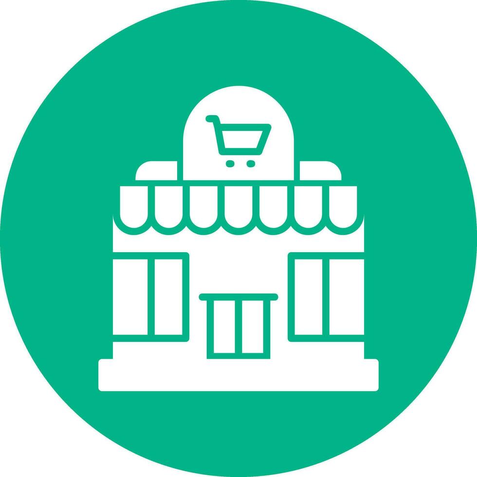 Supermarket Vector Icon