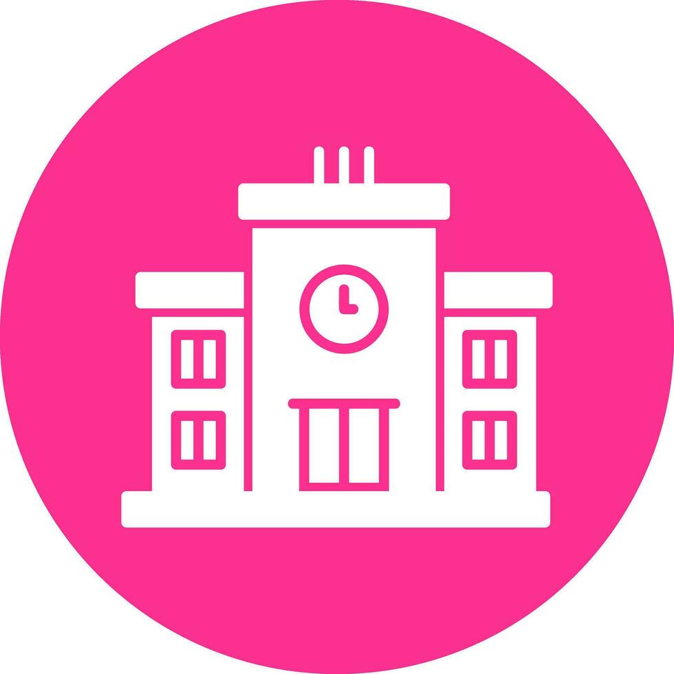 Town Hall Vector Icon