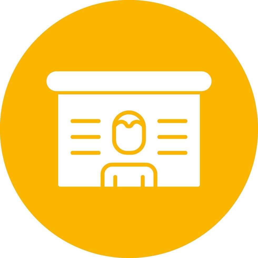 Presentation Vector Icon