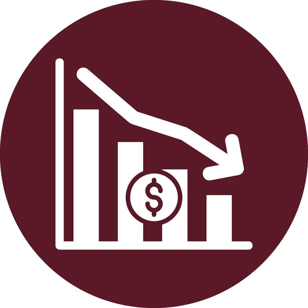 Economic Crisis Vector Icon