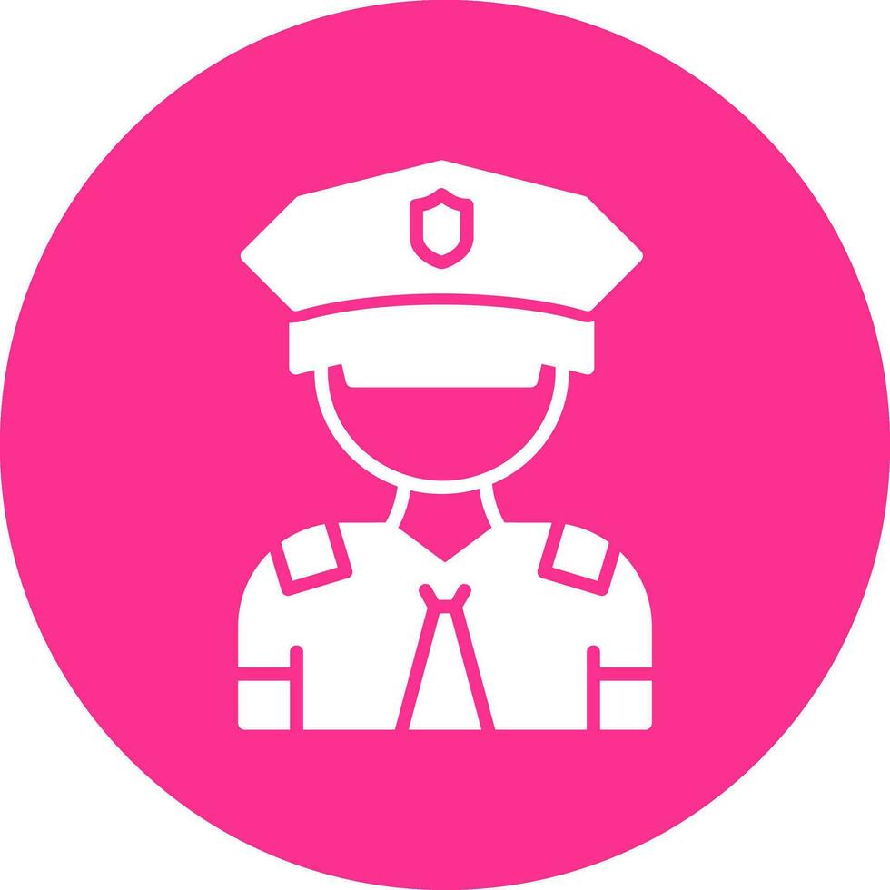 Policeman Vector Icon