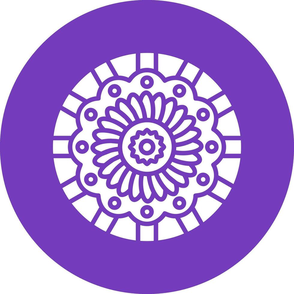 Mandala Vector Icon