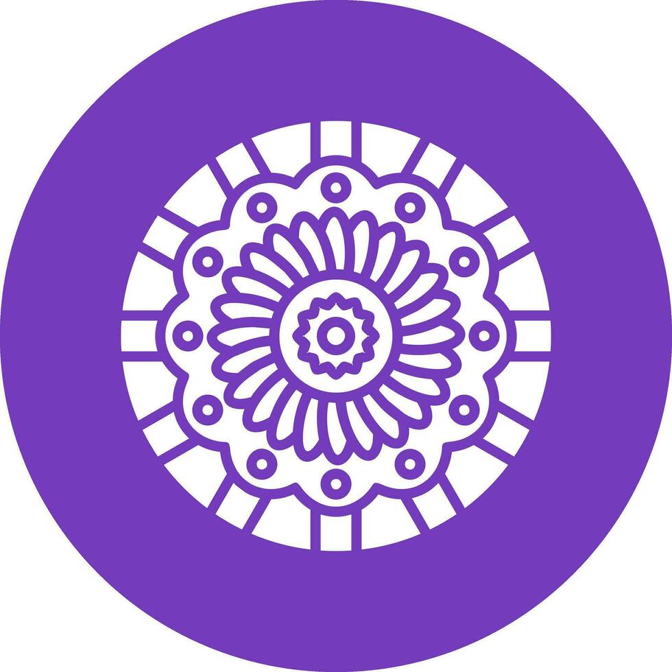 Mandala Vector Icon