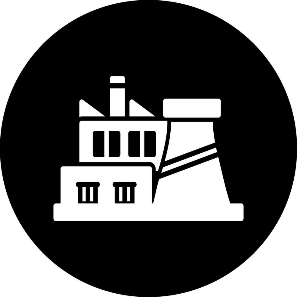 Factory Plant Vector Icon