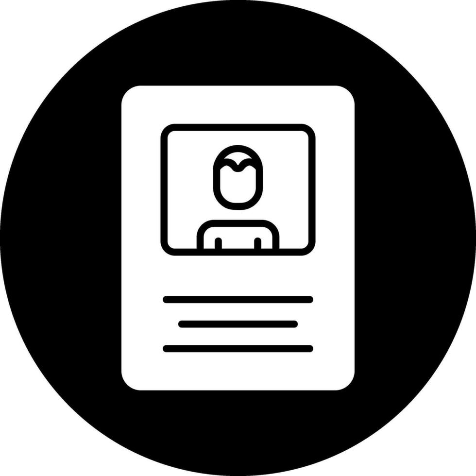 Name Tag Vector Icon