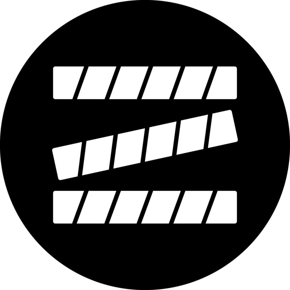 Police Line Vector Icon