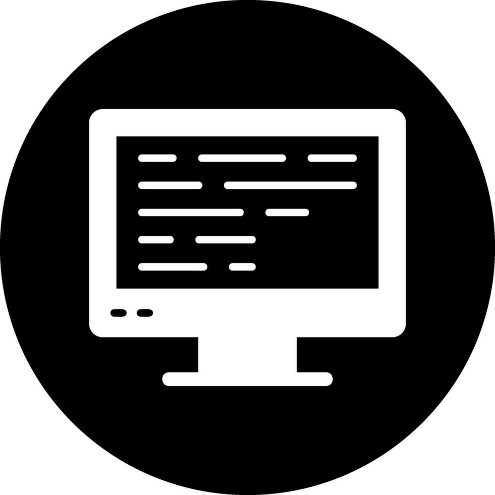 icono de vector de lenguaje de programación