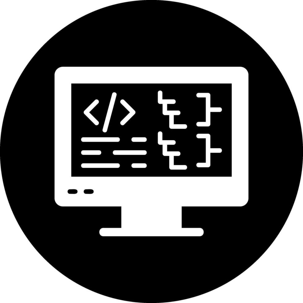 Computer Vector Icon