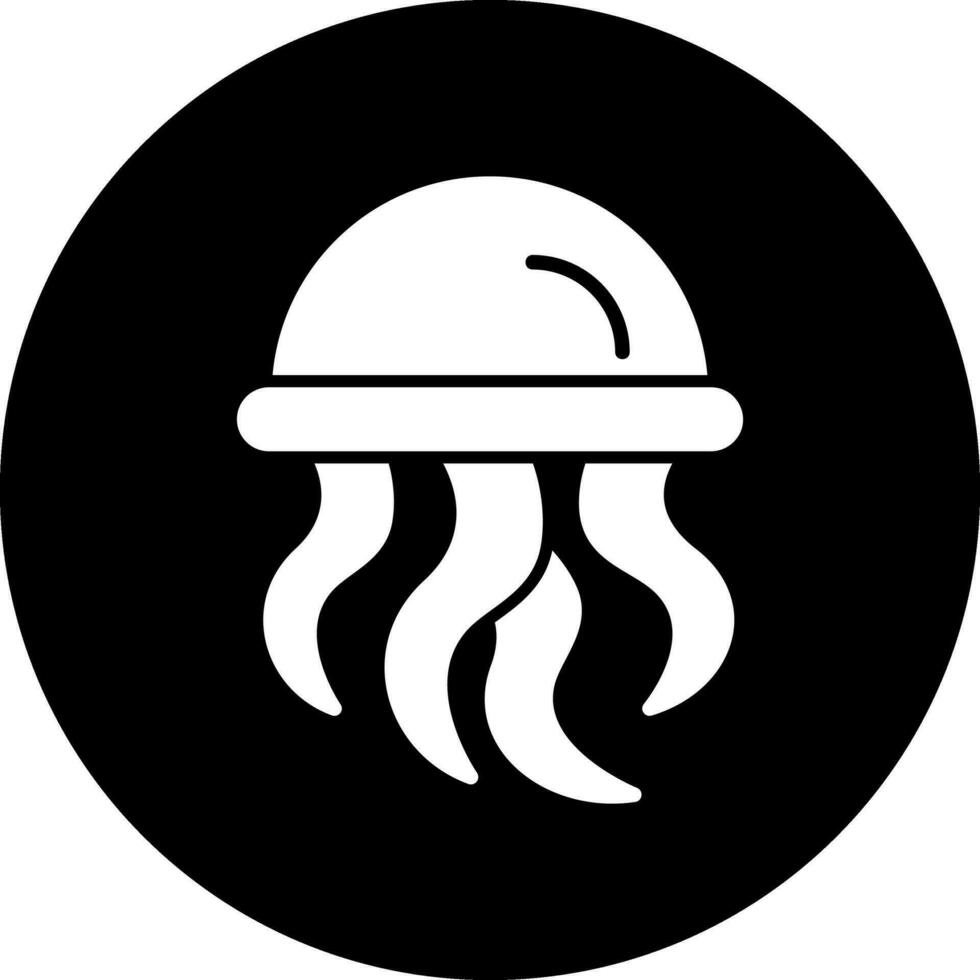 Jellyfish Vector Icon