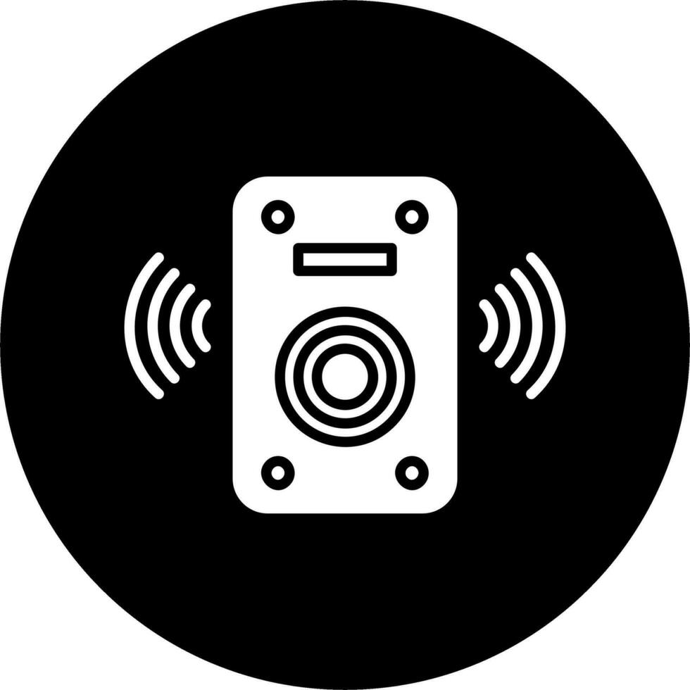 icono de vector de altavoz