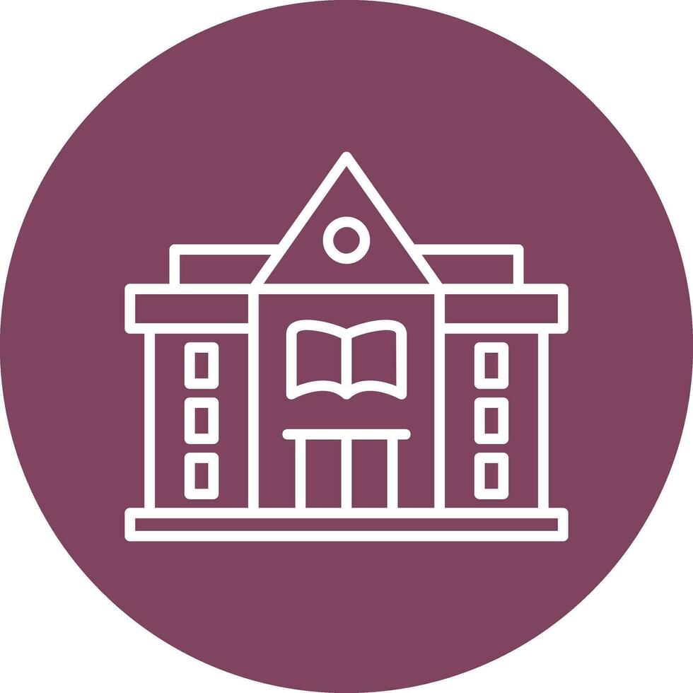 Library Vector Icon