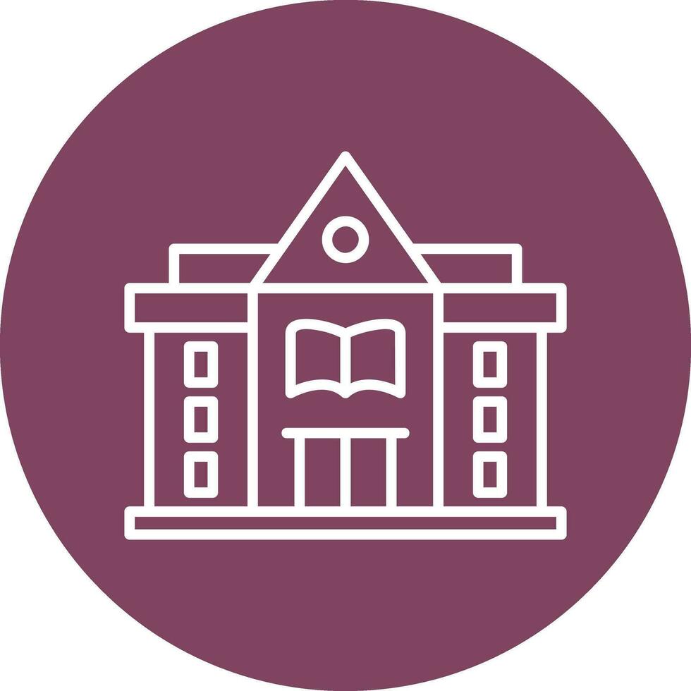 Library Vector Icon