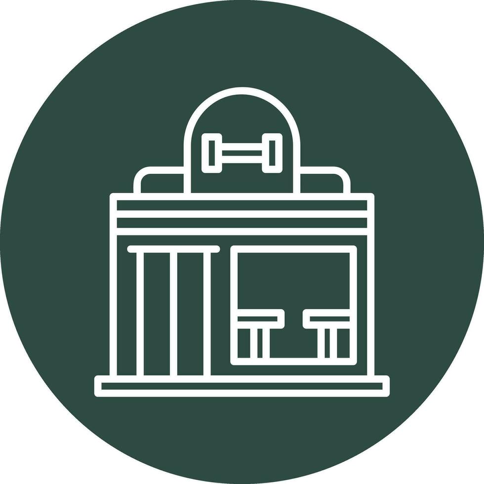 Gym Vector Icon