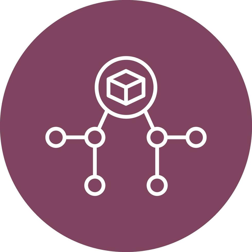 Decentralized Vector Icon