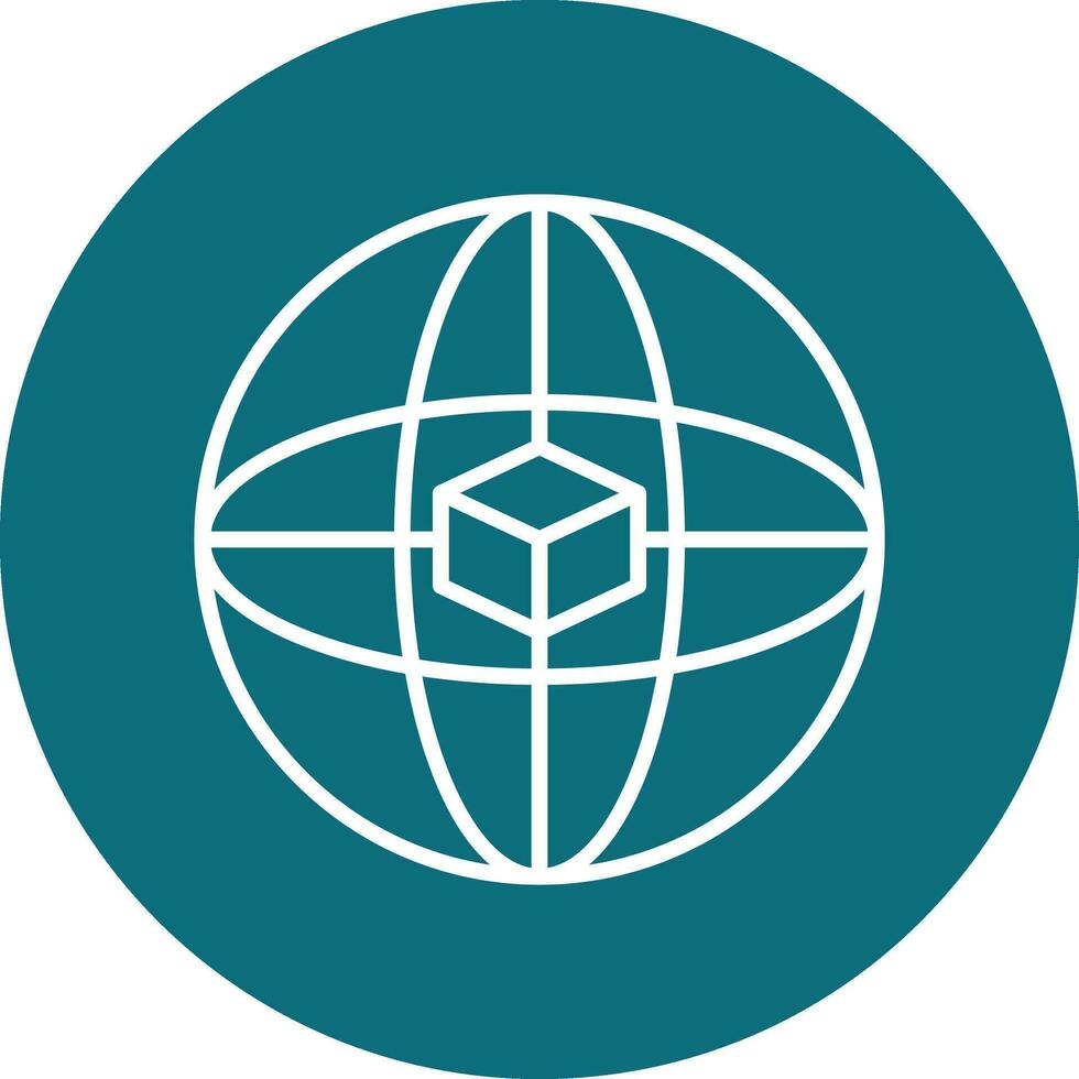 Global Network Vector Icon