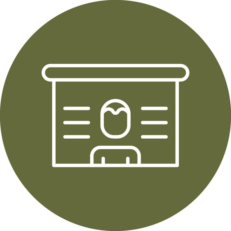 Presentation Vector Icon