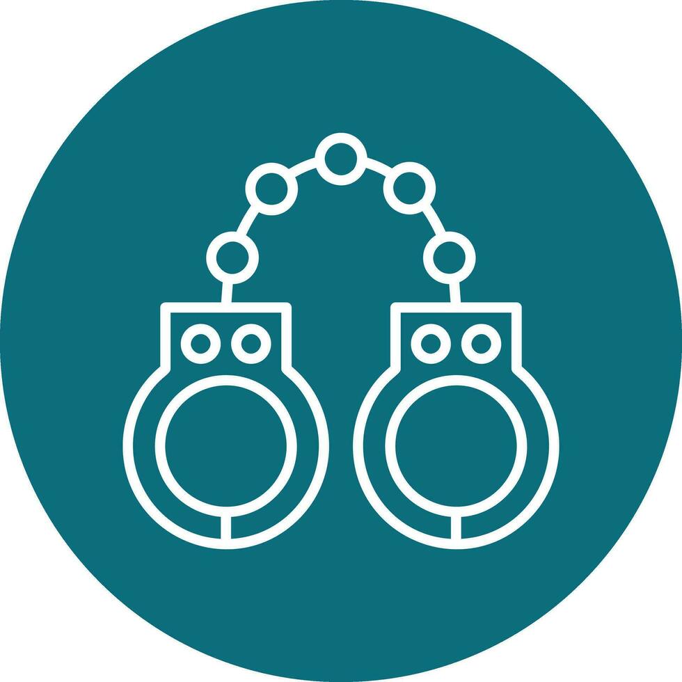 Handcuffs Vector Icon