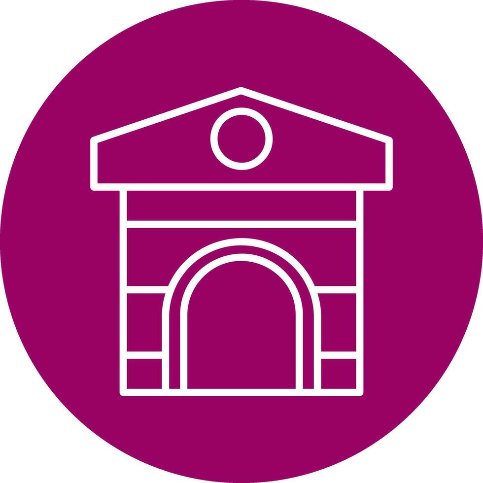animal shelter Vector Icon