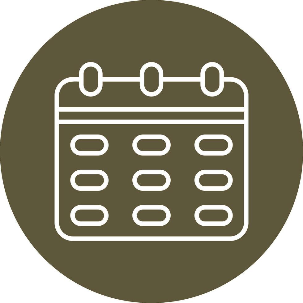 Calendar Vector Icon