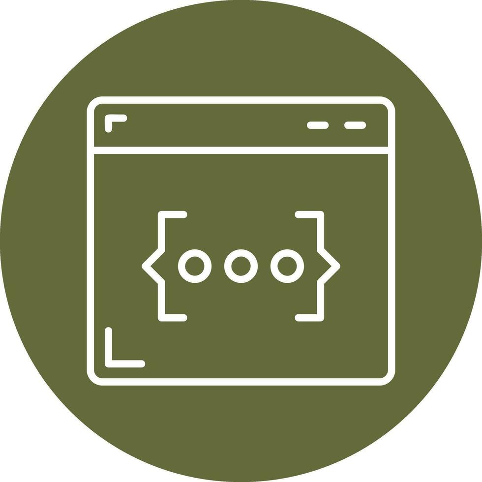 Coding Vector Icon