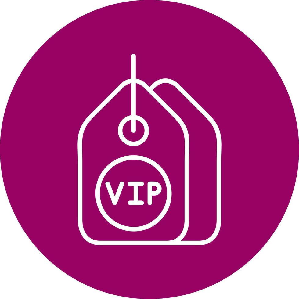 VIP oferta vector icono