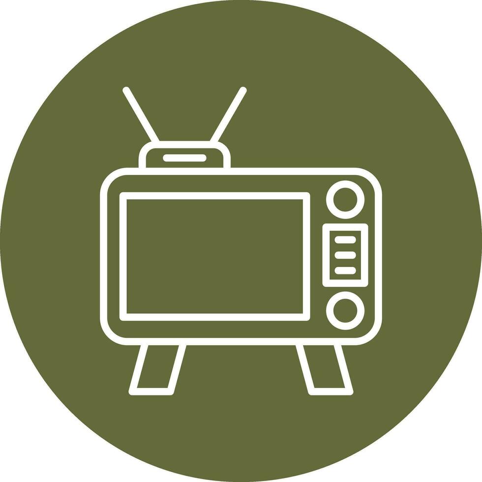 icono de vector de television