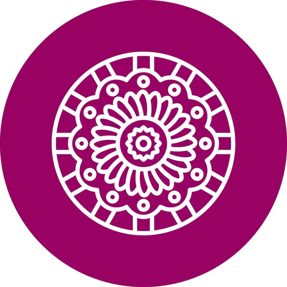 Mandala Vector Icon