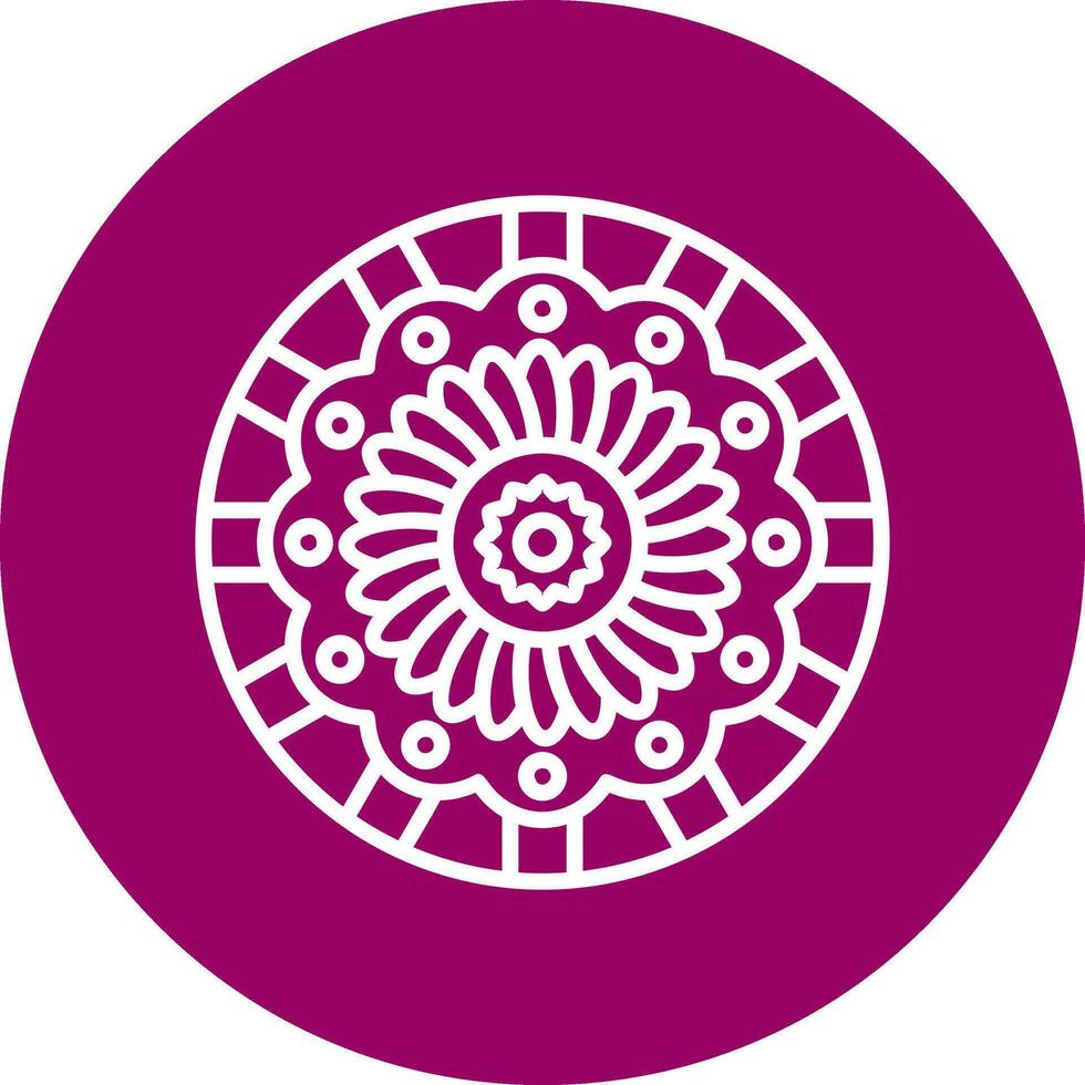 Mandala Vector Icon