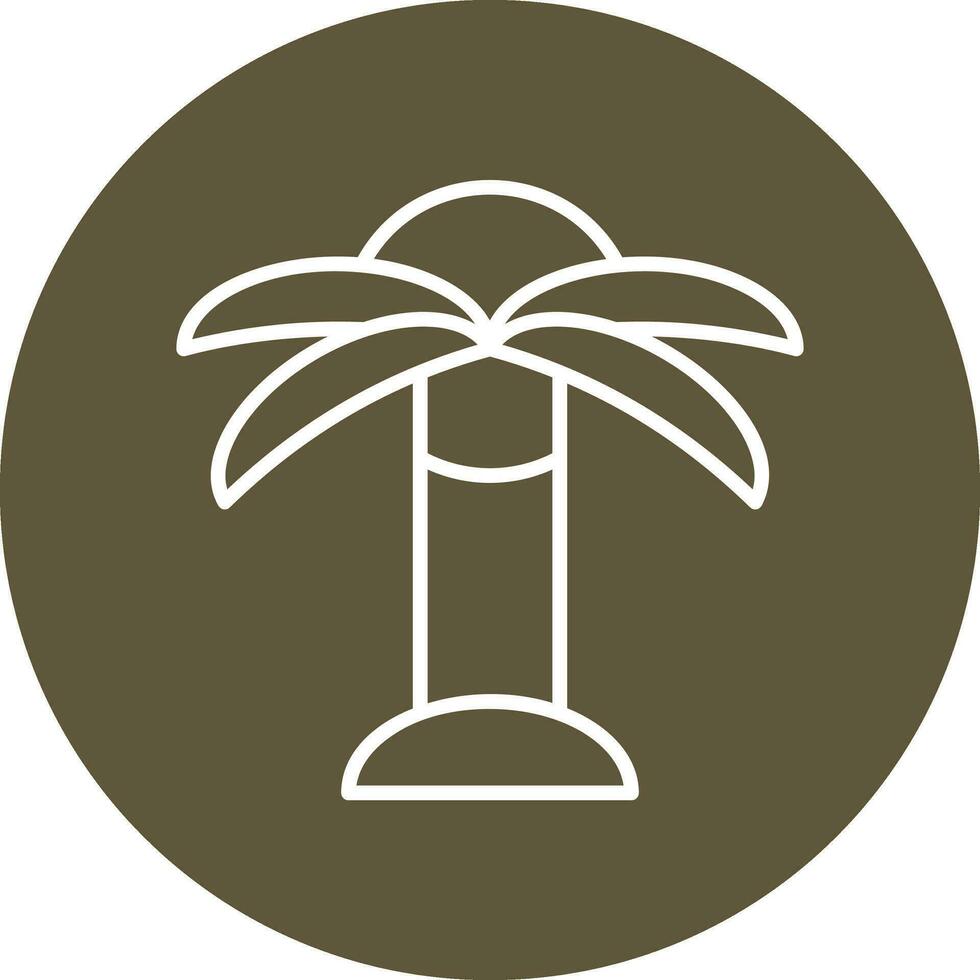 Oasis Vector Icon
