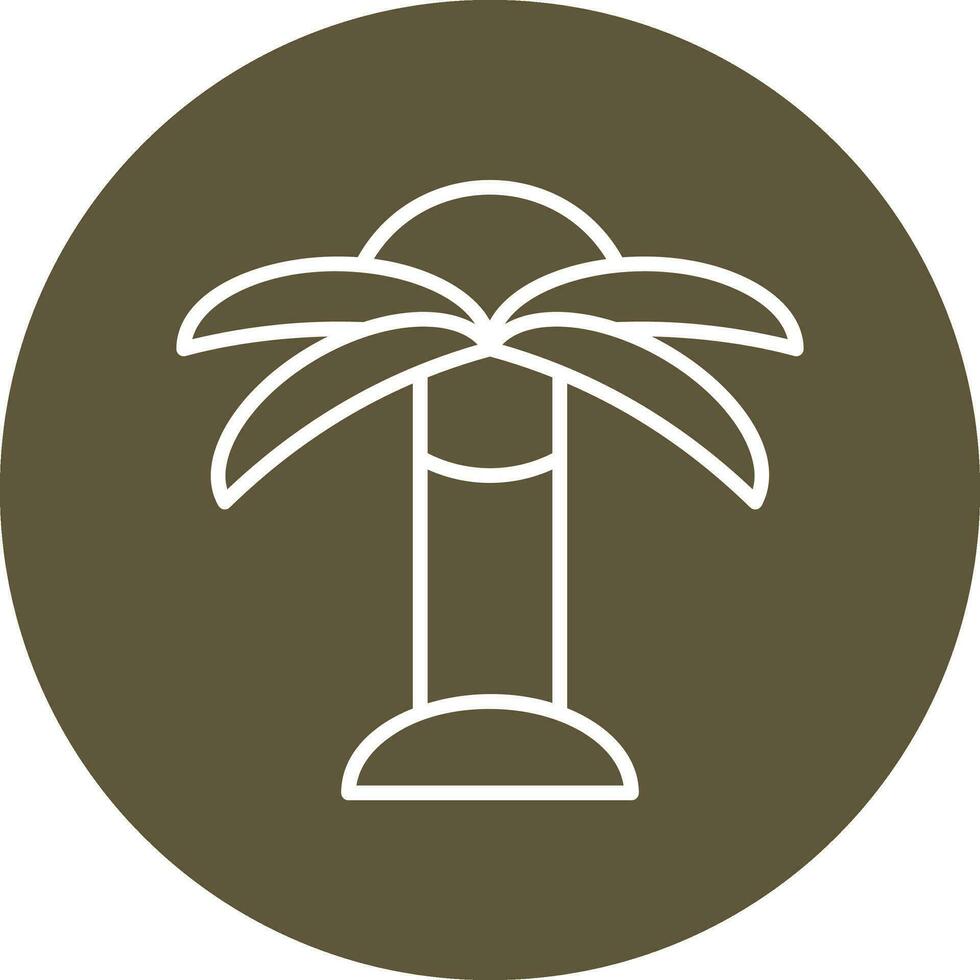 Oasis Vector Icon