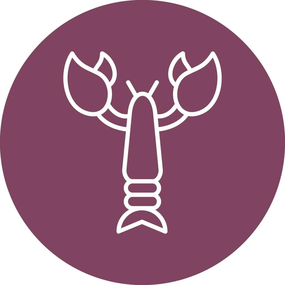 Lobster Vector Icon