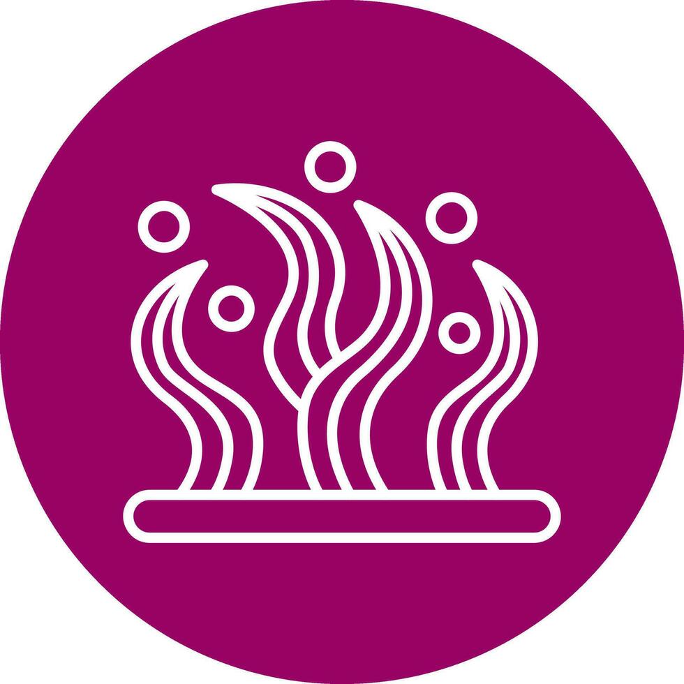 Seaweed Vector Icon