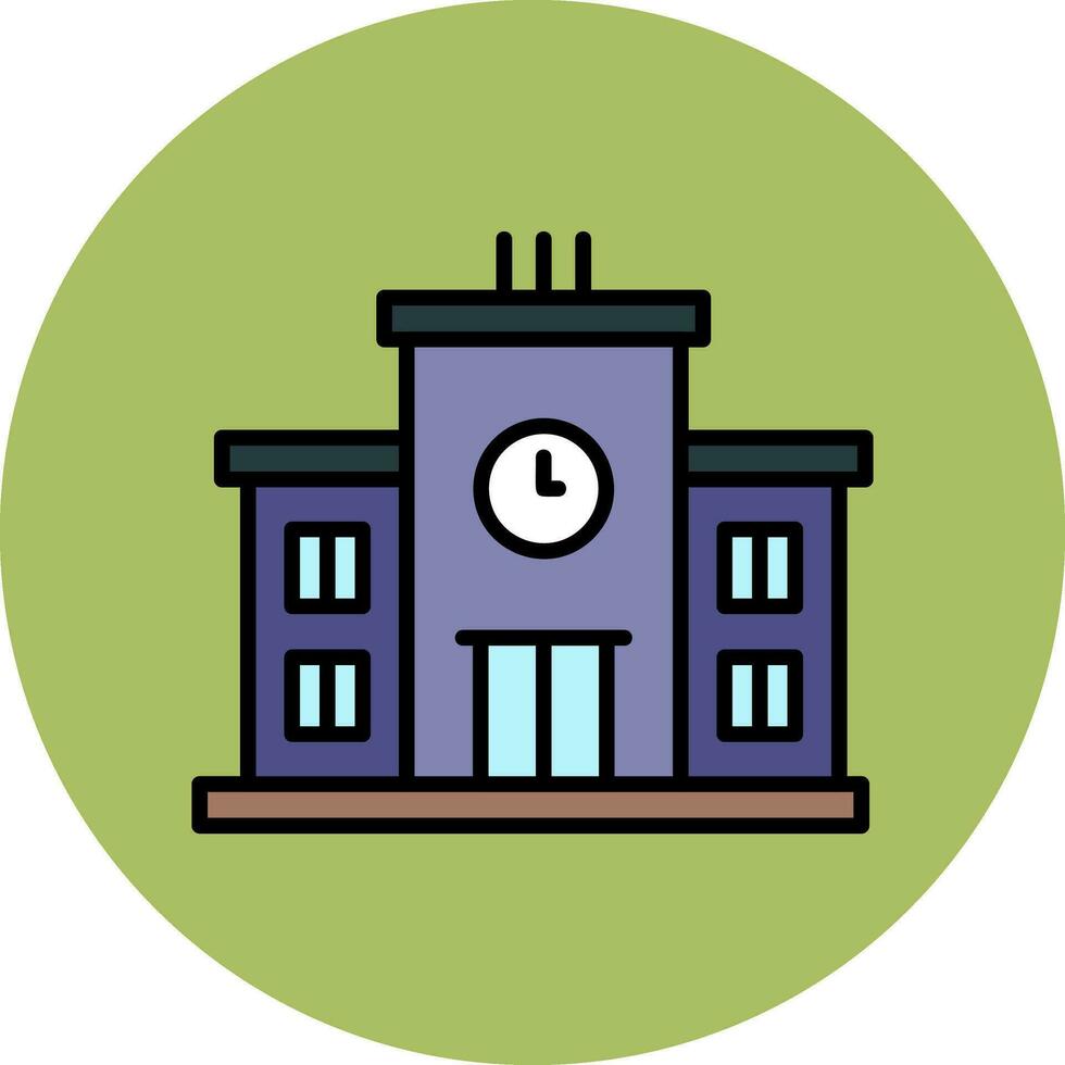 Town Hall Vector Icon