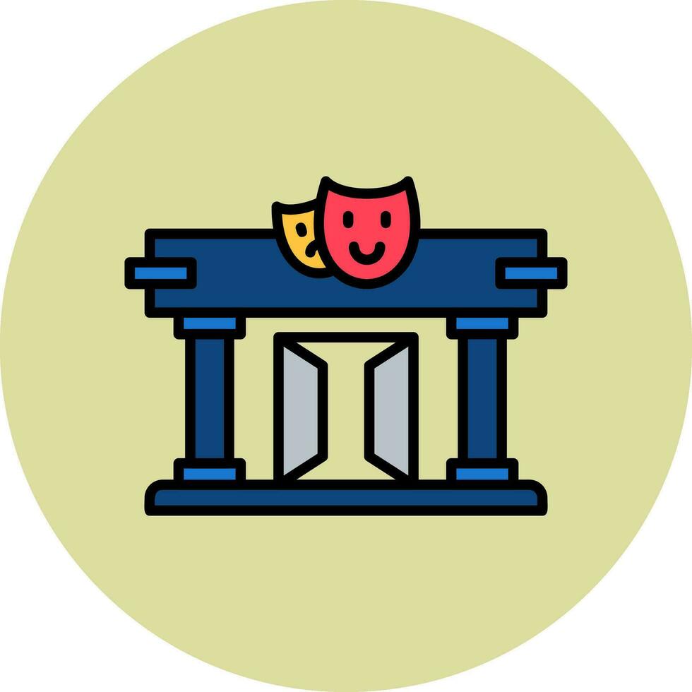 Theatre Vector Icon