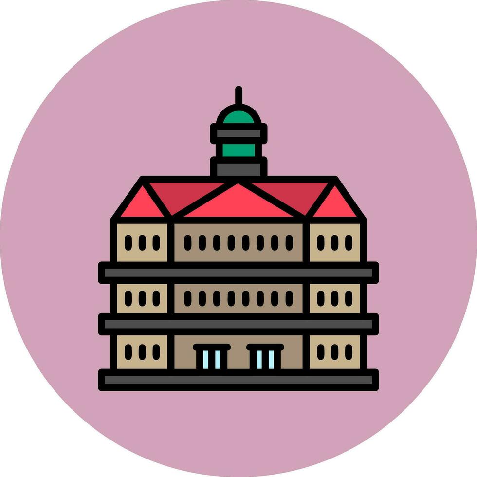 Royal Palace Vector Icon