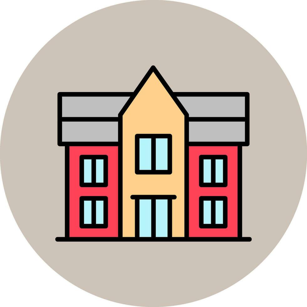 Mansion Vector Icon