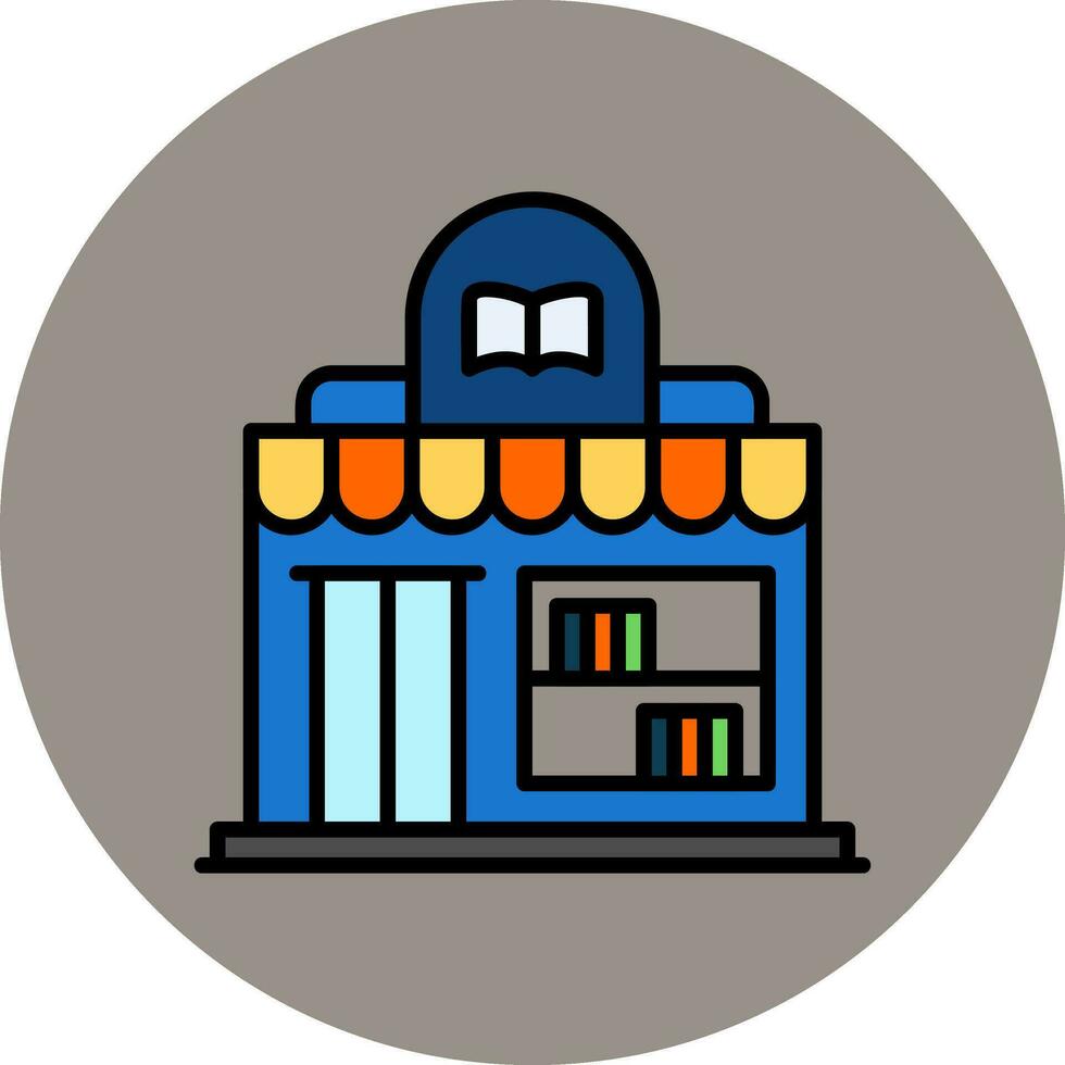 Book Shop Vector Icon