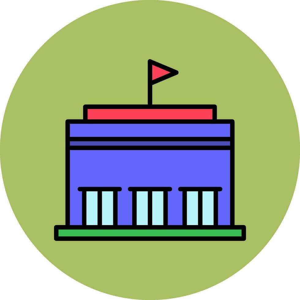 City Hall Vector Icon