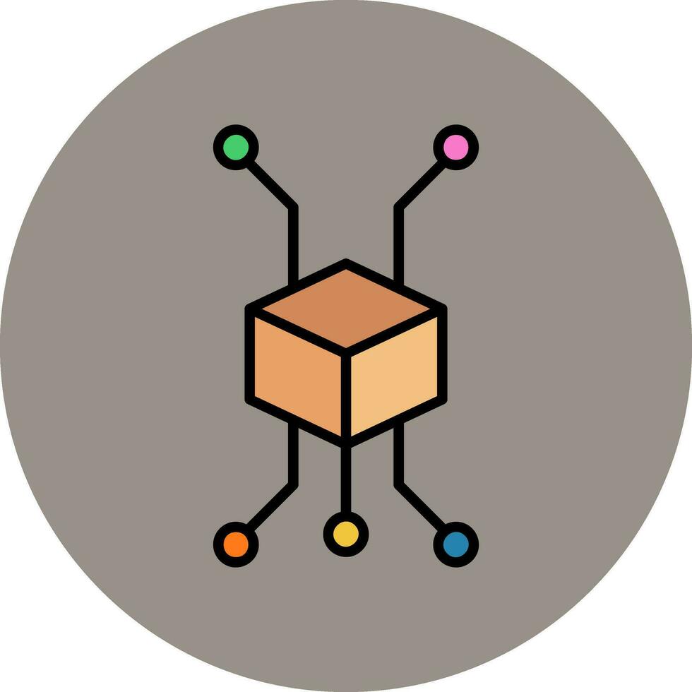 Nodes Vector Icon