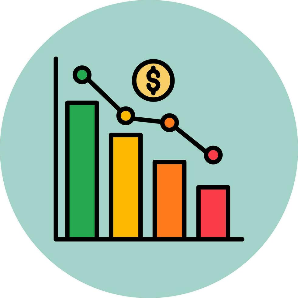 Recession Vector Icon