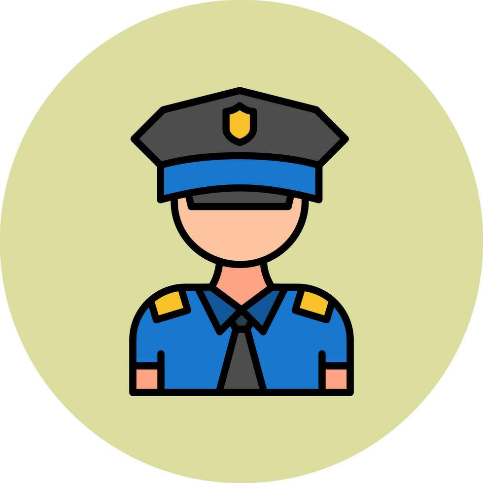 Policeman Vector Icon