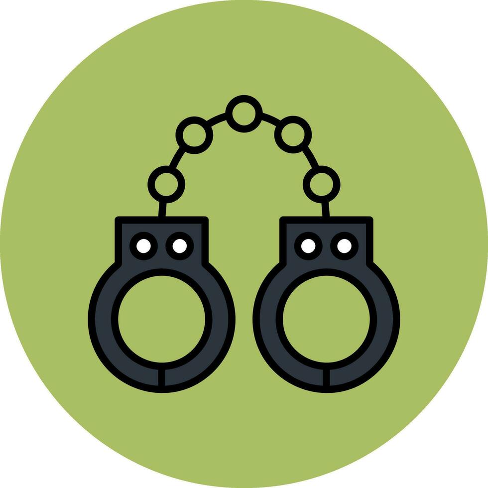 Handcuffs Vector Icon