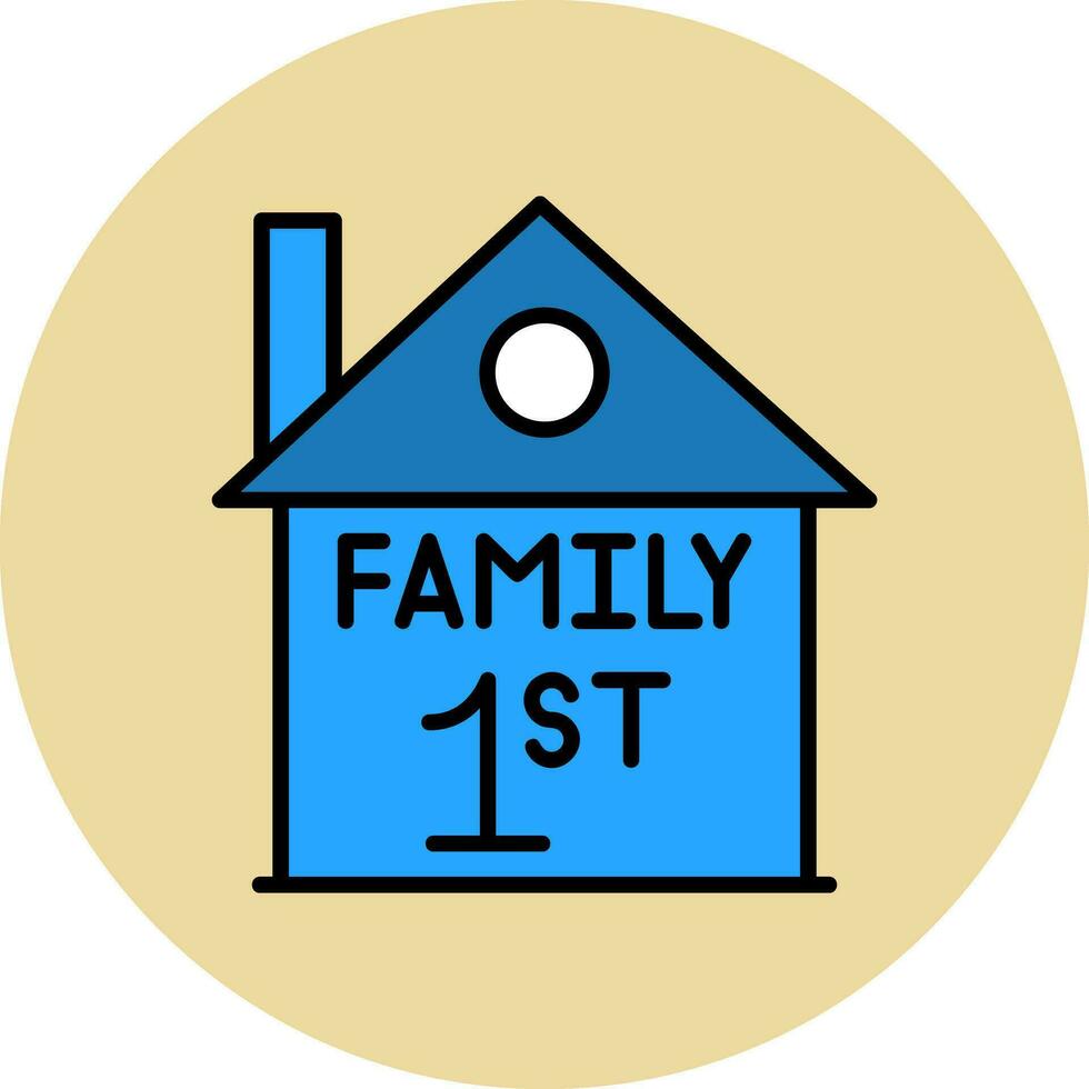 Family First Vector Icon